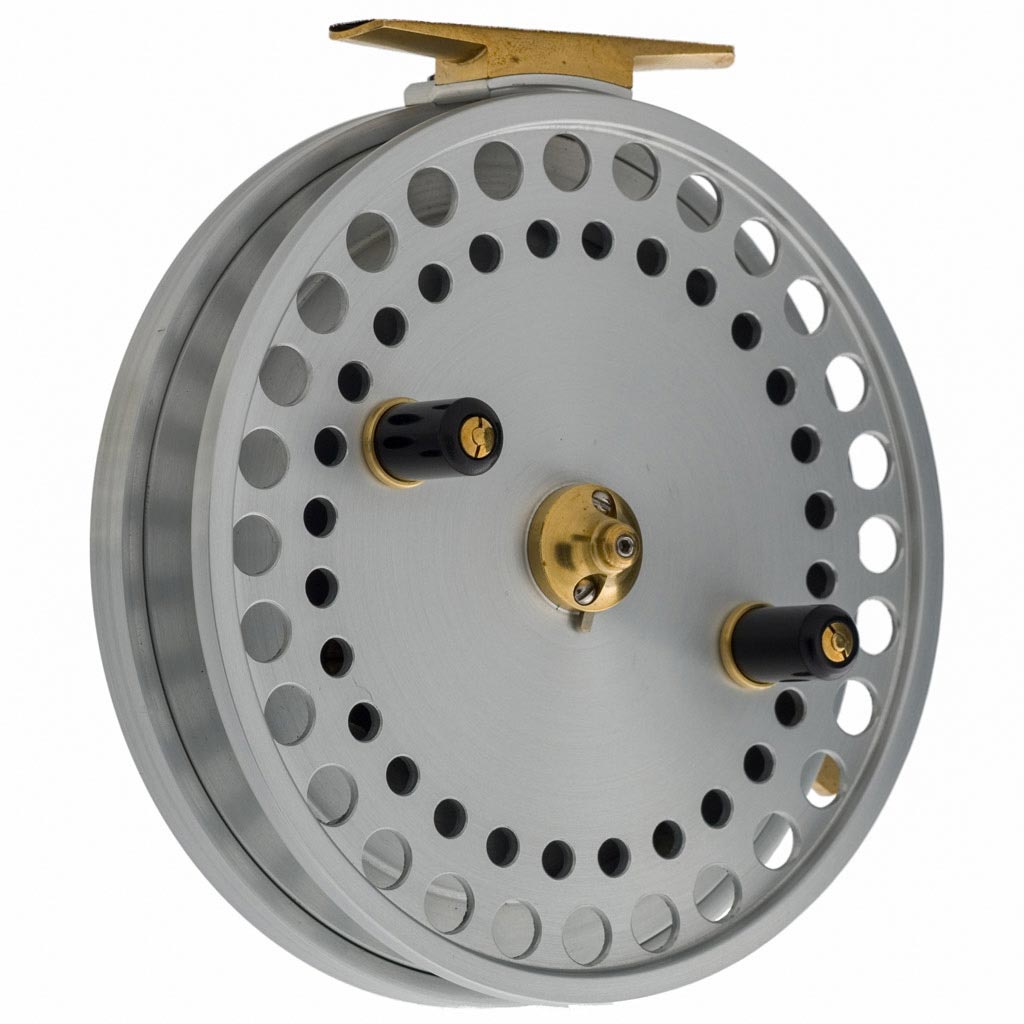 2005. The first two Kingfisher reels in 5” that are designed for Ontario  and Ohio steelhead fishing, are completed. - John Milner Reels